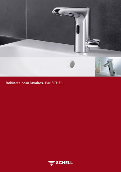 SCHELL infrarouge mitigeur lavabo CELIS E 12310699 chrome, secteur