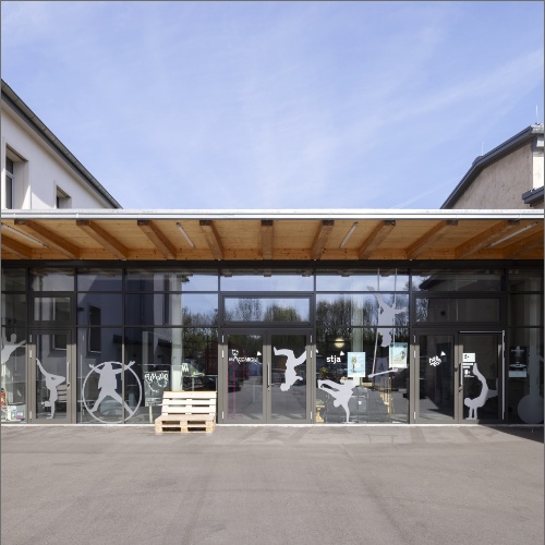 Eingang des Spiel- und Aktionsparks Otto-Dullenkopf-Park